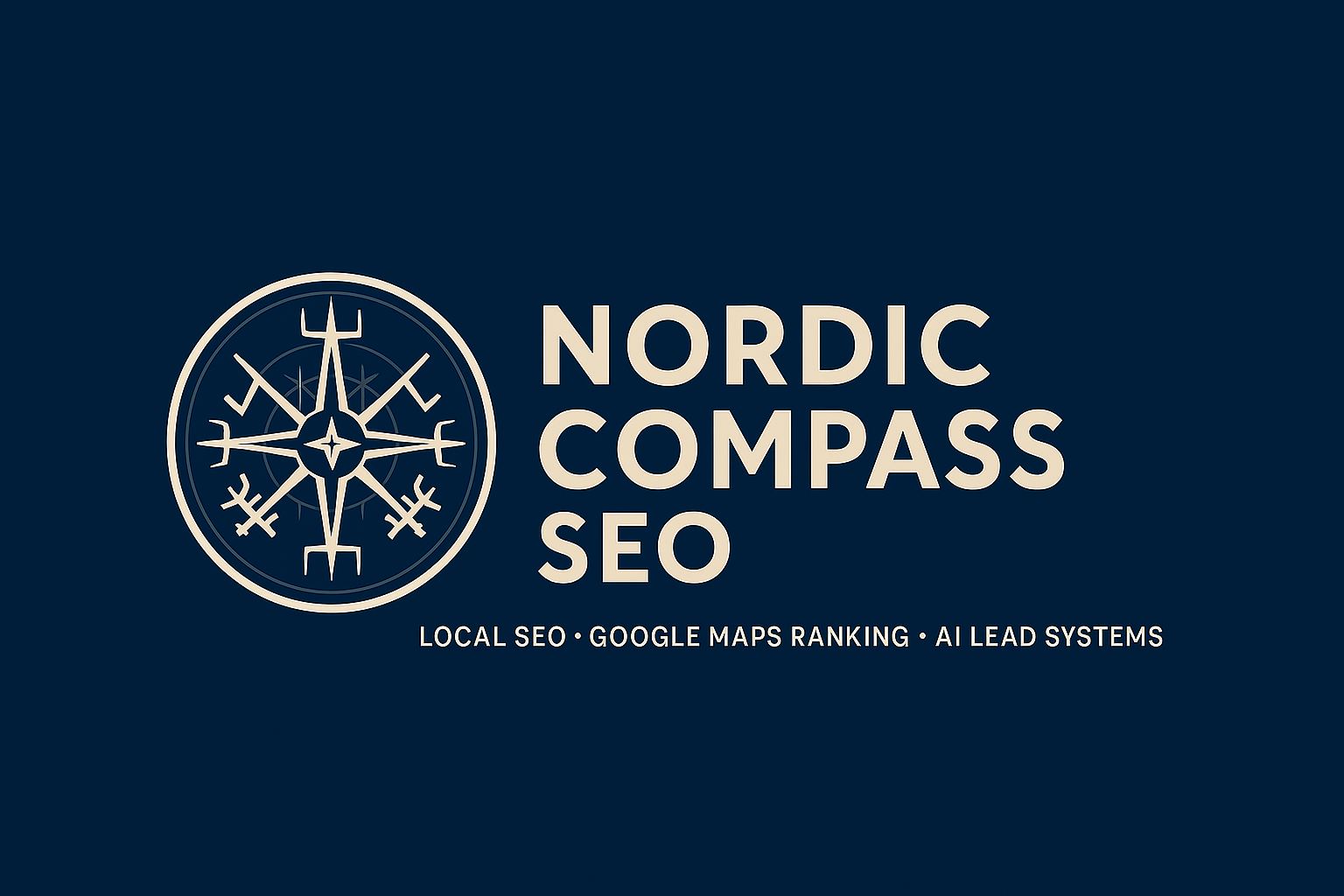 Nordic compass SEO logo