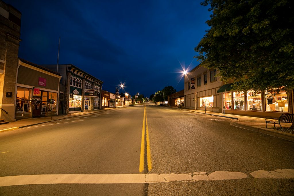 Case Study 2 Main street in a small wisconsin town